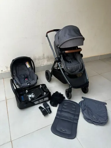 Carrinho Moisés 3 em 1 Anna Maxi Cosi Completo