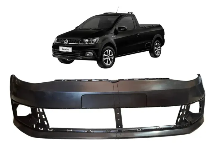 Parachoque Dianteiro Saveiro G6 2013 2014 2015 2016 Preto