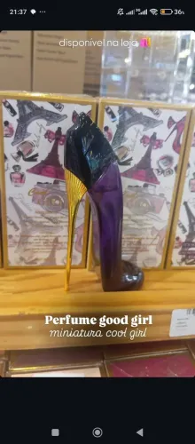 Perfume good girl miniatura cool girl feminino