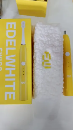 Escova de dentes elétrica Edel White nova