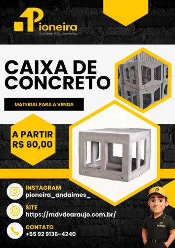 Caixa de Concreto para Ar-Condicionado
