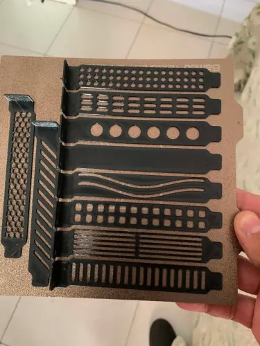 Tampa traseira pci