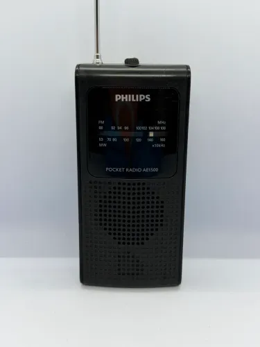 Rádio Portátil Philips Pocket Radio AE1500 AM/FM Funcionando