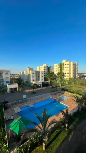 Apartamento Térreo 3/4 semi-mobiliado - Vita Bella Residencial Clube