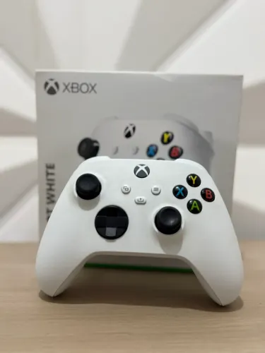 Controle Sem Fio Microsoft Xbox - Branco