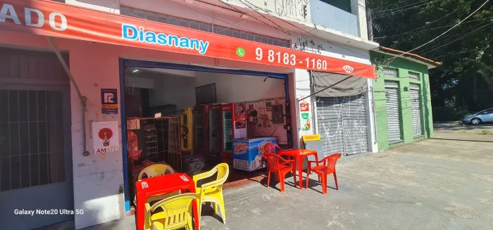 Passa-se o ponto mercadinho.