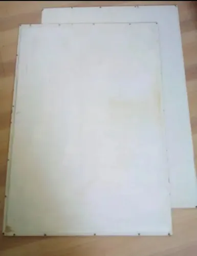 5 chapas de Eucatex liso