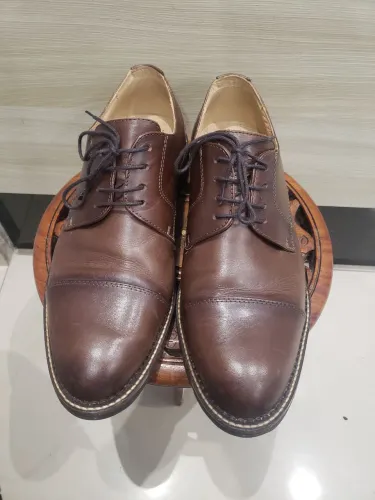 Sapato Fascar em couro, novíssimo número 41