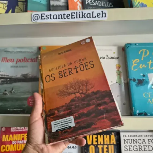 Livro Os Sertões por Euclides da Cunha - Texto Integral - Capa Dura - Sjc Centro - Novo