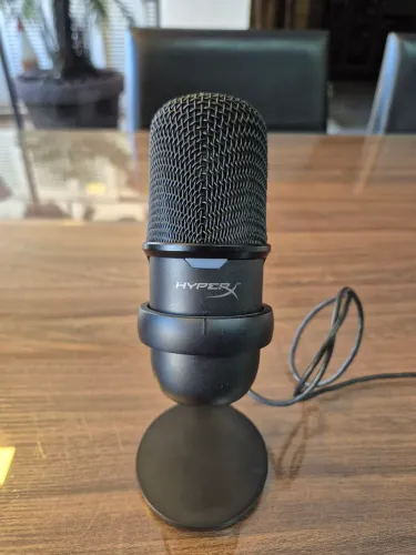 Microfone HyperX SoloCast USB - Excelente Estado | Pouquíssimo uso