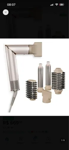 Vende se secador de cabelo 4 em 1