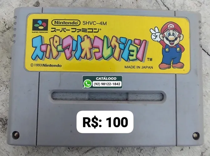 Super Mario All Stars = R$: 100