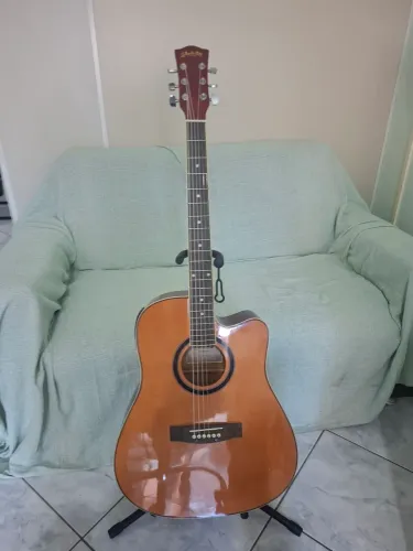 Violão Folk elétrico aço