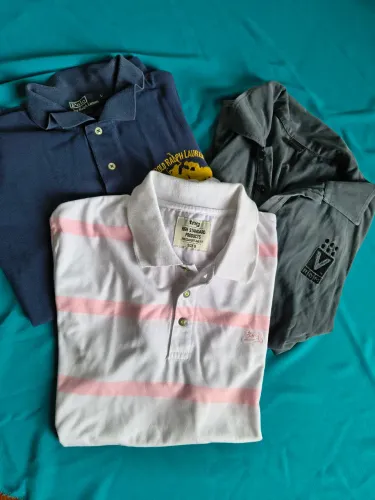 Kit de camisas masculinas com 3 unidade!s