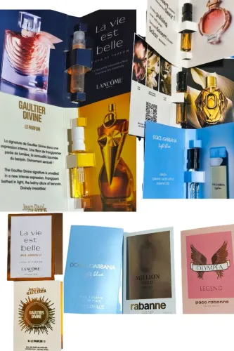 Amostras de perfumes originais