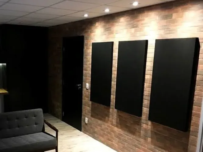 Painel Acústico Lã de rocha 64kg/m³