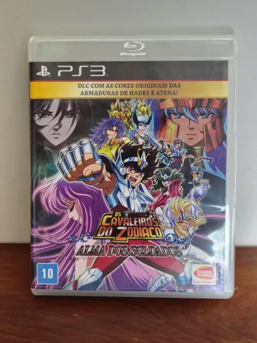 Jogo PS3 Original Os Cavaleiros do Zodíaco: Alma dos Soldados (Bandai- Namco)