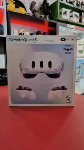 Meta Quest 3 512GB 4k novo/lacrado com garantia