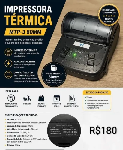 Impressora portátil