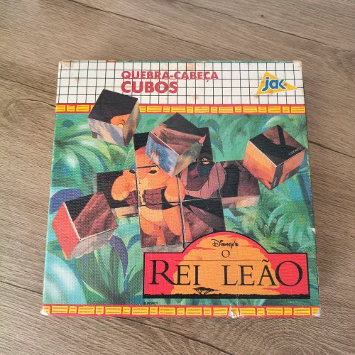 Quebra Cabeça Rei Leão Cubos - Jak