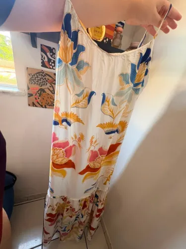 Vestido longo farm
