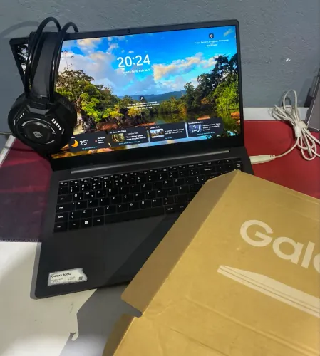 Notebook Samsung Galaxy Book 2 + Mouse Red Dragon + Headset Ninja