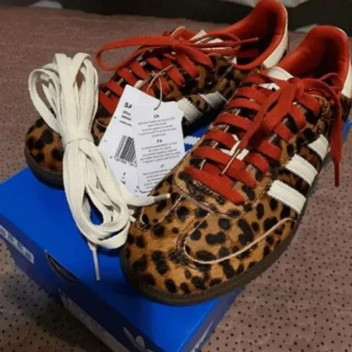 Tênis Adidas Samba Animal Print Oncinha Couro Disponível 34 ao 39