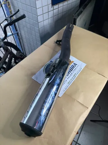 Escapamento cb 450 R novo