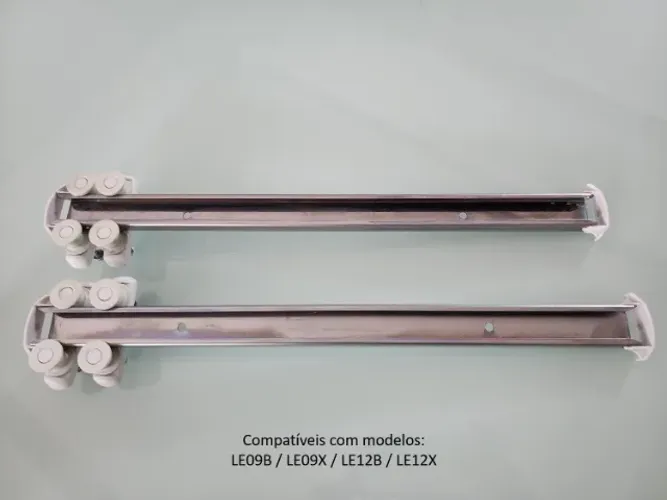 Trilho do cesto superior original lava louças Electrolux LE09B / LE09X / LE12B / LE12X