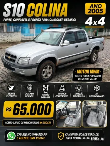 Chevrolet S10 P-up Colina 2.8 TDI 4x2/4x4 CD Dies. 2006