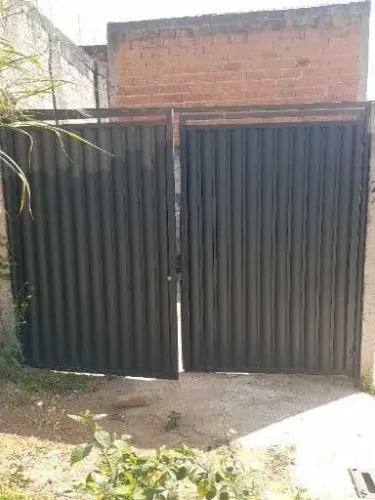 Portão de garagem 2 bandeiras 2,70 X 2,70