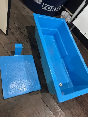 BANHEIRA PET PROFISSIONAL 1,40m - COMPLETA