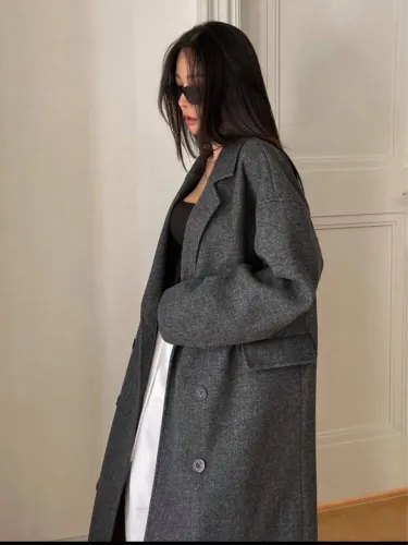 Dazy Casaco Sobretudo Feminino Estruturado Para Inverno