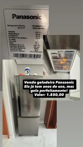 Geladeira Panasonic Inverter