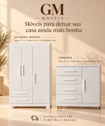 Comoda + guarda roupa - entrego hoje