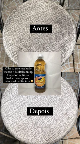 MULTCLEAM LIMPADOR DE LIMPEZA EM GERAL E PARA HIENIZAÇÃO