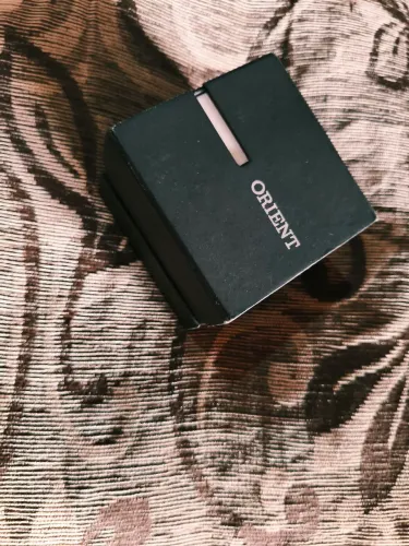 Relógio Orient masculino Preto e pulseira preta de metal 