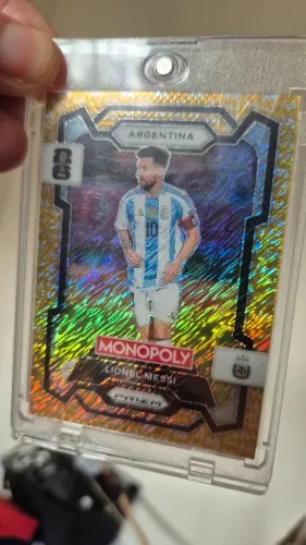 CARD MONOPOLY LIONEL MESSI GOLD BIG MONEY 314/500