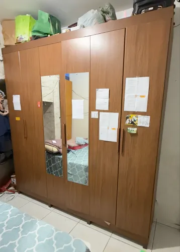 Guarda roupa casal 6 portas 