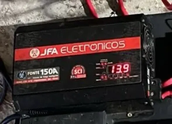 Fonte JFA 150 amperes SCI