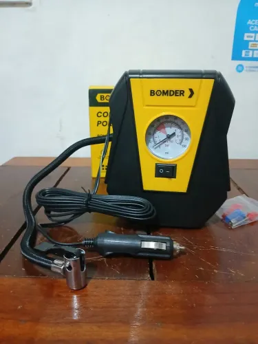 Compressor portátil elétrico veicular 12V / SUPER OFERTA IMPERDÍVEL 