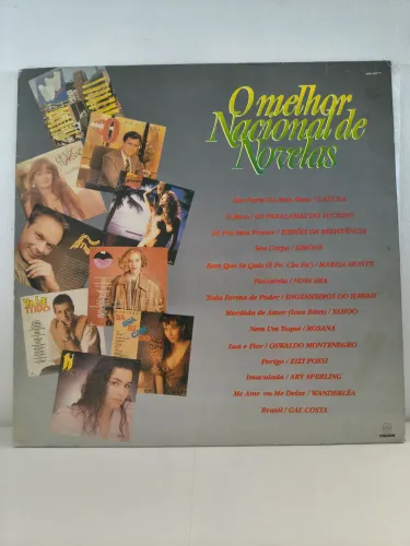 O melhor Nacional de Novelas + brinde! Cazuza, Paralamas, Engenheiros, Gal, Heróis da resi