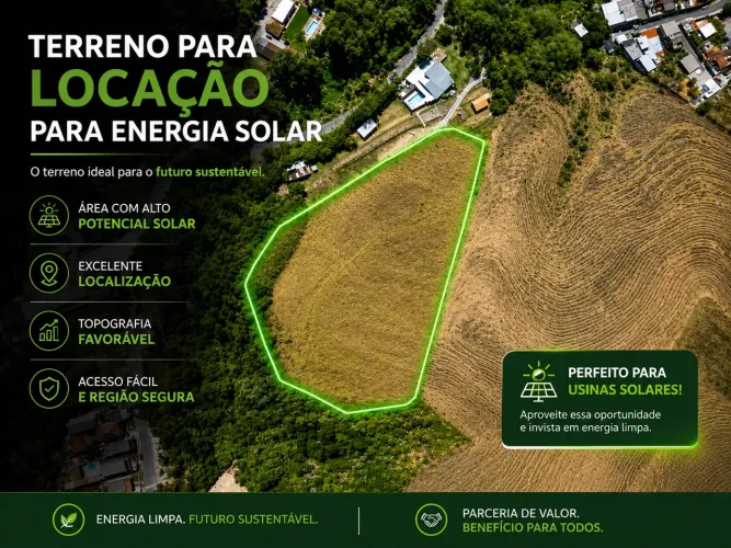 Terreno para Locação Energia Solar