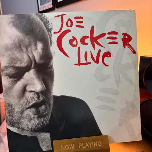 Joe Cocker Live duplo disco de vinil LP