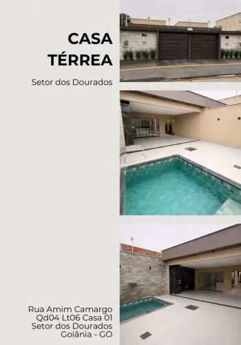 Casa Térrea 3Q Recém Construída