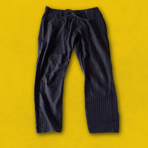 Calça Colcci Club Risca-de-Giz Casual com Cordão - Masculina