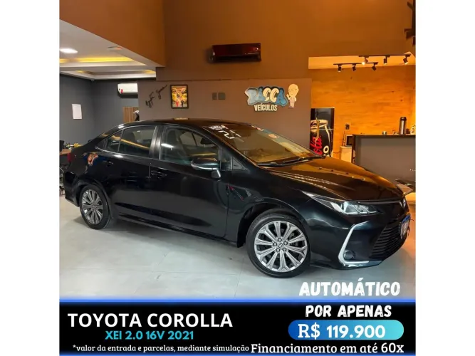 Toyota Corolla 2.0 XEI 16V Flex 4P Automatico 2021