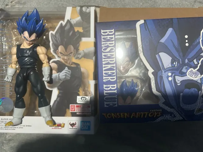 Vegeta + Head Blue Tonsen