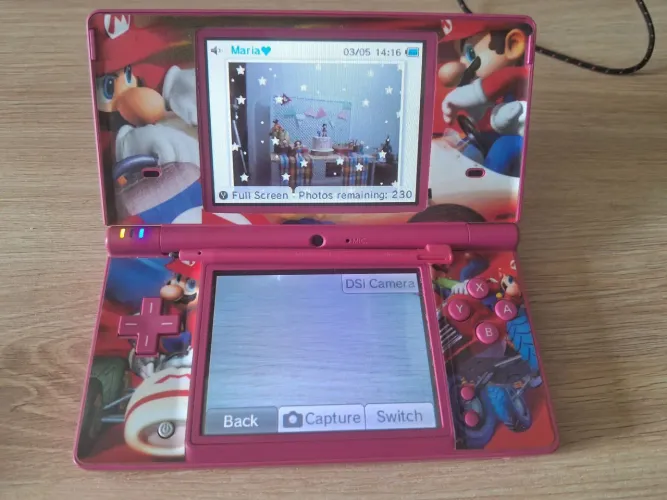 NINTENDO DSI COM 12 JOGOS