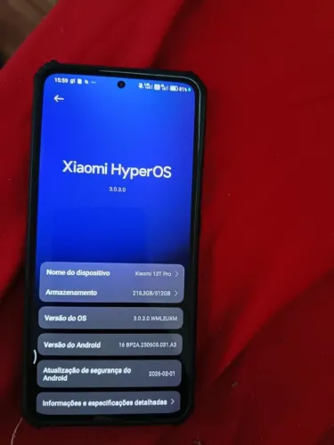 Xiaomi X13T Pro 512 GB de memória 